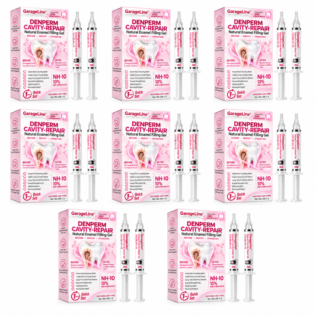 🇺🇸GarageLine® DenPerm Cavity-Repair Natural Enamel Filling Gel