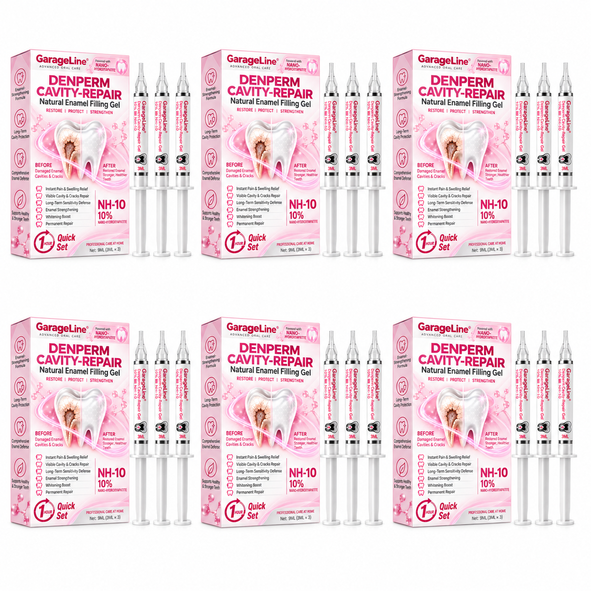 🇺🇸GarageLine® DenPerm Cavity-Repair Natural Enamel Filling Gel